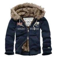 heren abercrombie fitch full-zip hooded fur outwear national flag diepblauw Online Winkel 197ol748